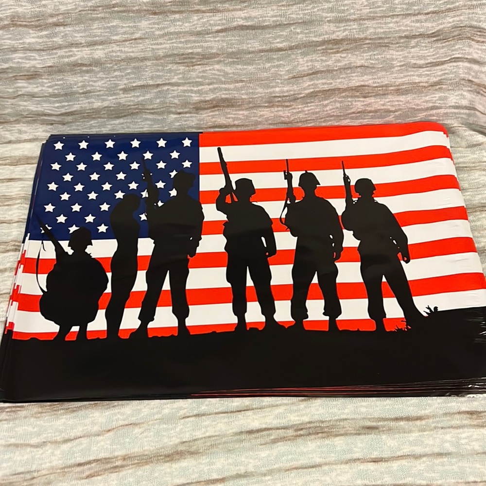 (20) 10x13 Soldier Polymailers